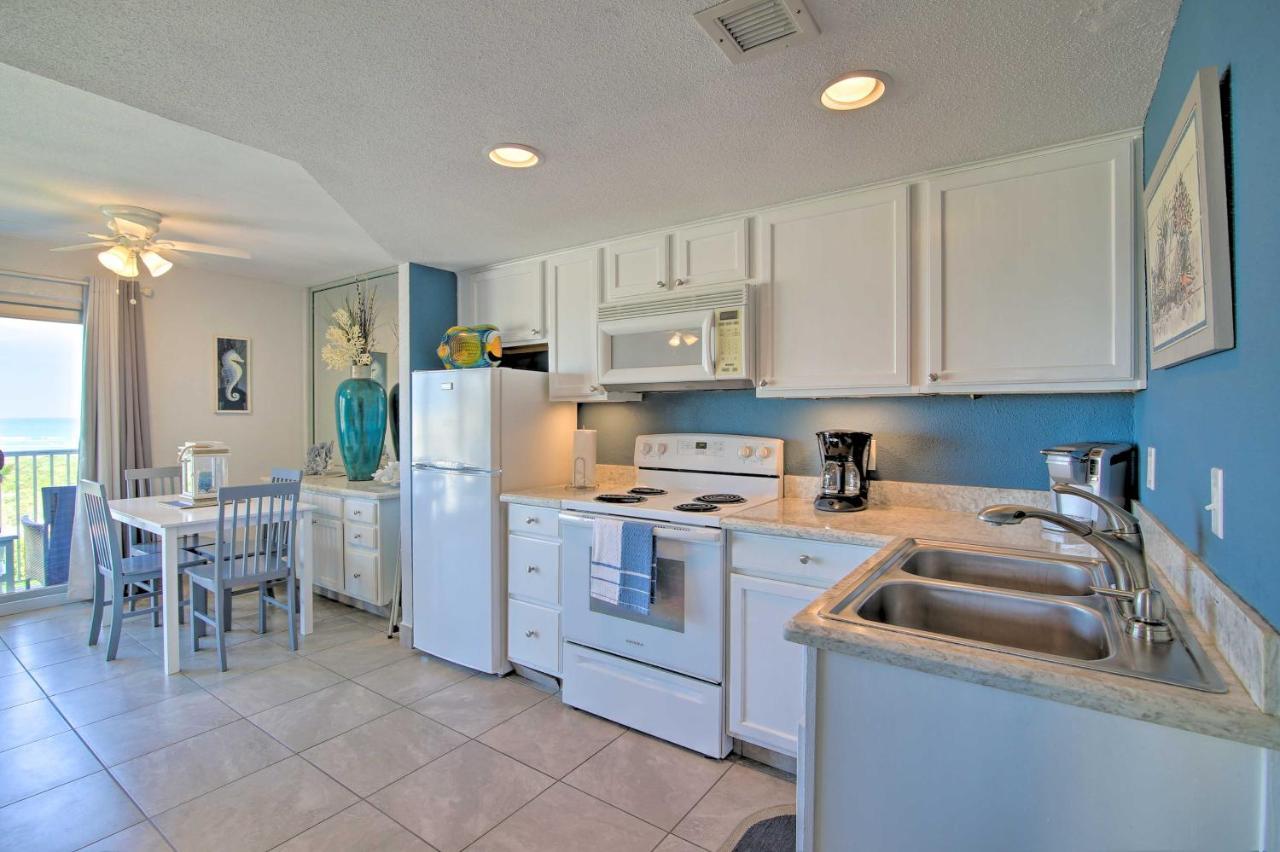 Sunny Oceanfront Condo On South Padre Island Beach Zewnętrze zdjęcie