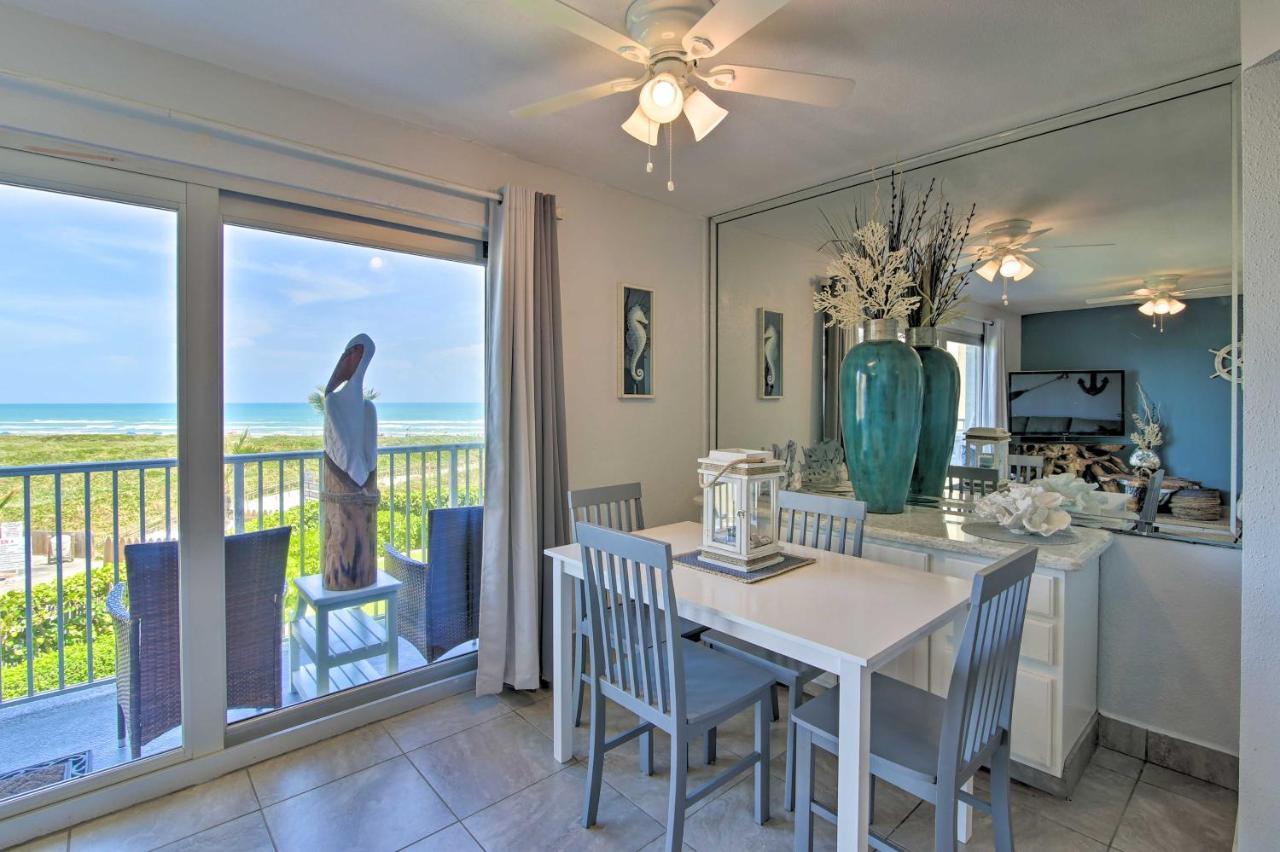 Sunny Oceanfront Condo On South Padre Island Beach Zewnętrze zdjęcie