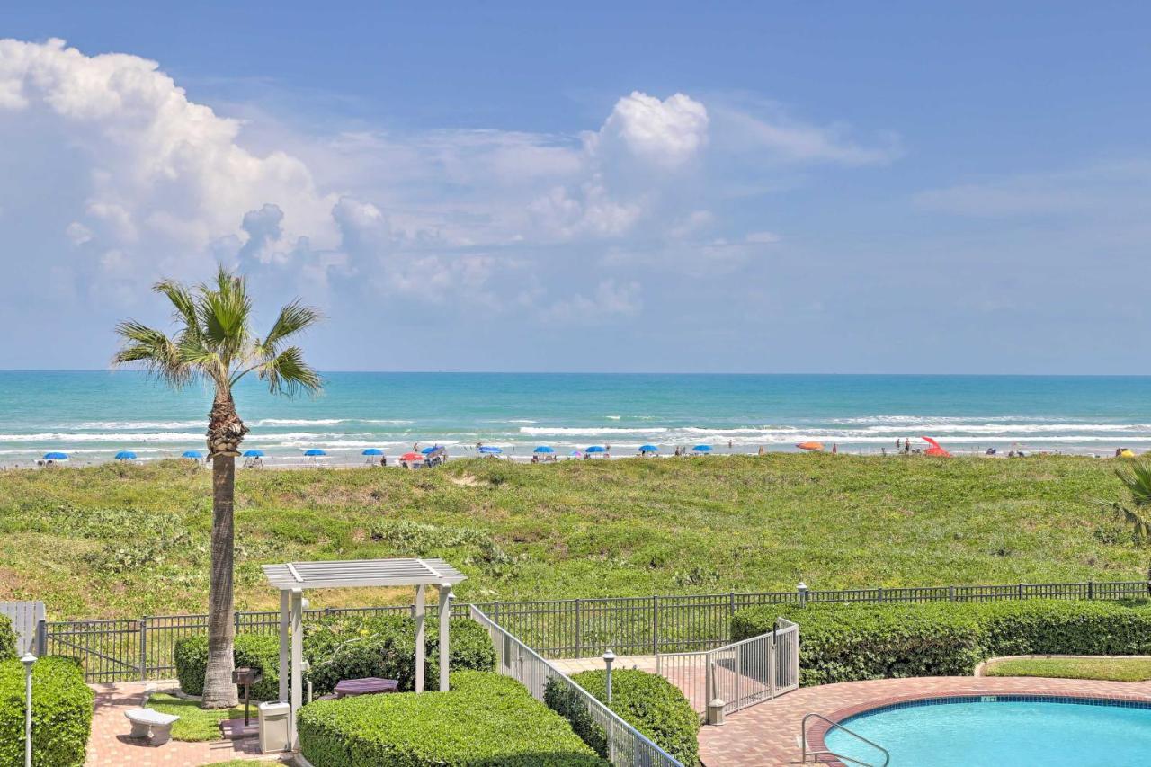 Sunny Oceanfront Condo On South Padre Island Beach Zewnętrze zdjęcie