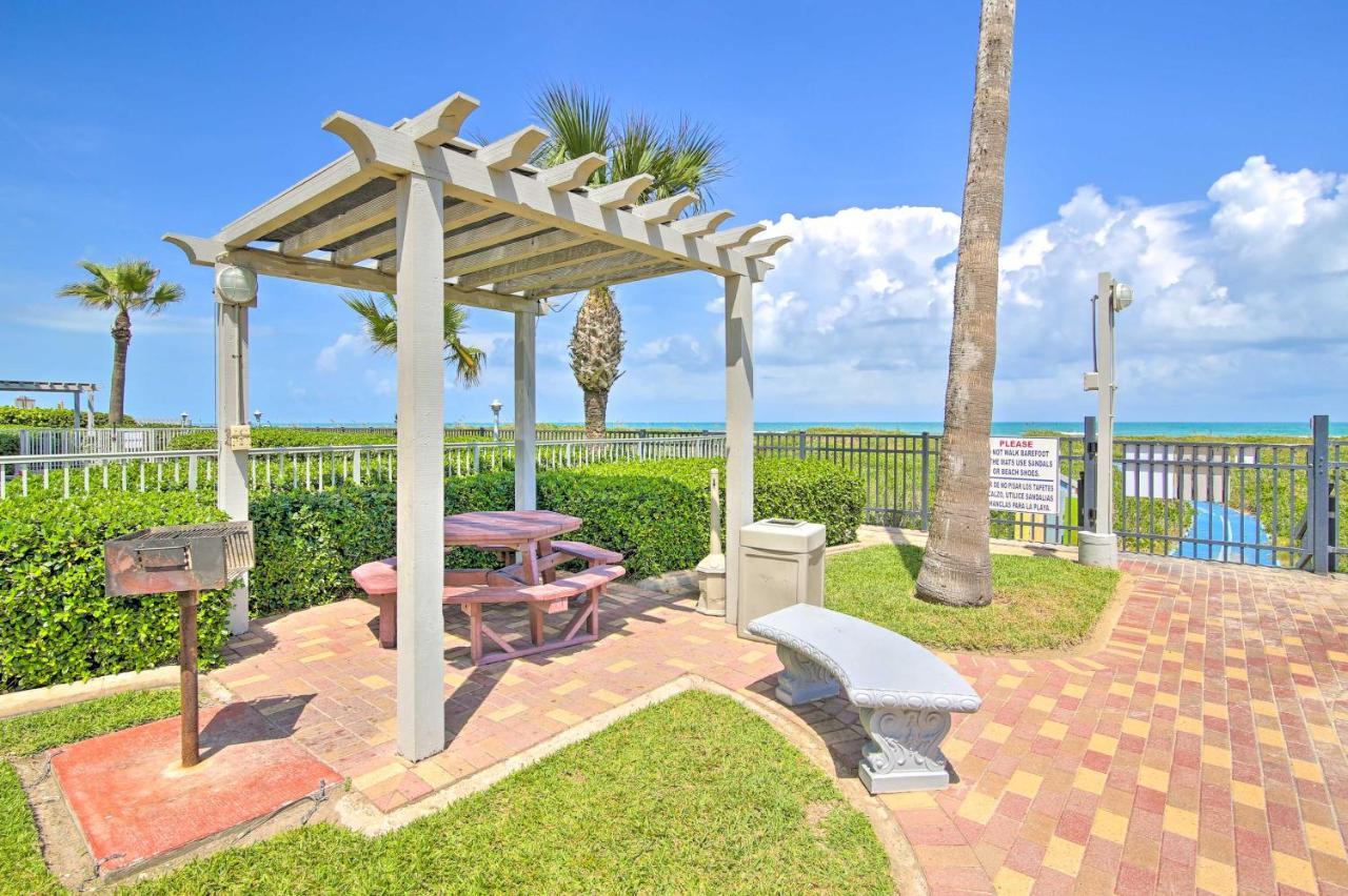 Sunny Oceanfront Condo On South Padre Island Beach Zewnętrze zdjęcie