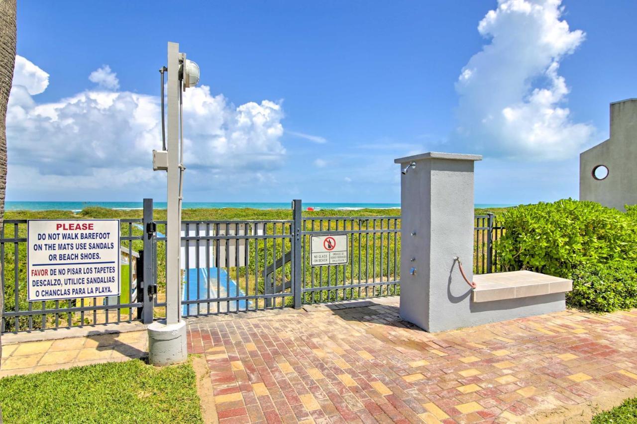 Sunny Oceanfront Condo On South Padre Island Beach Zewnętrze zdjęcie